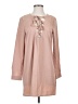 Missguided 100% Polyester Tan Casual Dress Size 4 - photo 1