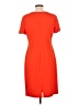 St. John Solid Orange Casual Dress Size 10 - photo 2