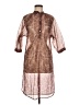 HOTLINE 100% Polyester Brown Casual Dress Size 9 - 10 - photo 1