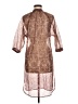 HOTLINE 100% Polyester Brown Casual Dress Size 9 - 10 - photo 2