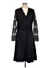 Escada Solid Blue Black Cocktail Dress Size EU 42 / US 12 - photo 1