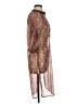HOTLINE 100% Polyester Brown Casual Dress Size 9 - 10 - photo 4