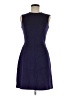 Tocca Solid Purple Casual Dress Size 6 - photo 1