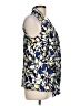 Nine West Silver Sleeveless Blouse Size L - photo 4