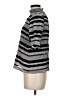 Hunter Bell Stripes Gray 3/4 Sleeve Blouse Size M - photo 5