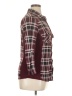 G Collection Burgundy 3/4 Sleeve Button-Down Shirt Size 1X - photo 4