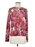 J.Crew 100% Merino Wool Paisley Pink Wool Pullover Sweater Size XXS (estimated) - photo 1