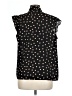 Chapter One 100% Polyester Polka Dots Black Sleeveless Blouse Size L (estimated) - photo 2