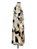 MULTIPLES Graphic Tan Casual Dress Size S - photo 4