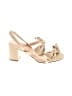 J.Crew Ivory Tan Sandals Size 7 1/2 - photo 1