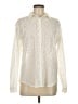 Zara Ivory Long Sleeve Blouse Size M - photo 1