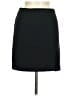 Inclinations Solid Black Casual Skirt Size 6 (petite) - photo 1