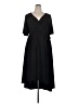 East Adeline Solid Black Casual Dress Size 3X - photo 1