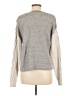 CAbi 100% Cotton Gray Pullover Sweater Size M - photo 2