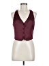 Jason Wu 100% Polyester Burgundy Vest Size M - photo 1