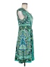 Apt. 9 Paisley Teal Casual Dress Size M - photo 4