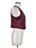 Jason Wu 100% Polyester Burgundy Vest Size M - photo 4