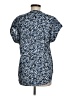 Cynthia Steffe 100% Polyester Print Blue Short Sleeve Henley Size M - photo 2