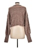 Free People Tweed Brown Pullover Sweater Size L - photo 2