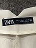 Zara Solid Ivory Dress Pants Size L - photo 7