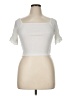 Rare Editions 100% Polyester Ivory Short Sleeve Top Size 16 - photo 1