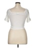 Rare Editions 100% Polyester Ivory Short Sleeve Top Size 16 - photo 2