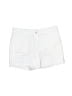 Assorted Brands Solid White Shorts Size 12 - photo 1