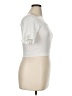 Rare Editions 100% Polyester Ivory Short Sleeve Top Size 16 - photo 4
