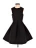 AQ/AQ Solid Black Cocktail Dress Size 2 - photo 1