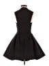 AQ/AQ Solid Black Cocktail Dress Size 2 - photo 2