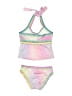 Assorted Brands Tie-dye Pink Purple Two Piece Swimsuit Size 8 - photo 2