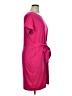 Merokeety Solid Pink Casual Dress Size XL - photo 4