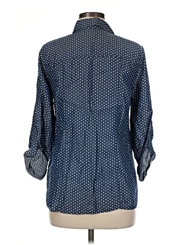 Pomelo 3/4 Sleeve Button-Down Shirt (view 2)