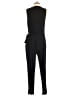 Lemon Tart Solid Black Jumpsuit Size M - photo 2