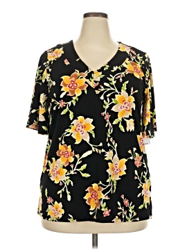 Jm Collection Short Sleeve T Shirt