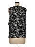 Nine West 100% Polyester Black Sleeveless Blouse Size M - photo 2