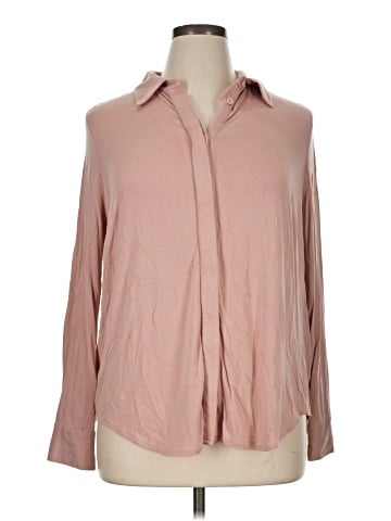 Universal Standard Long Sleeve Blouse (view 1)