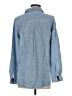 Ann Taylor LOFT 100% Lyocell Stars Blue Long Sleeve Button-Down Shirt Size XS - photo 2