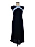 Amanda Smith 100% Polyester Color Block Blue Cocktail Dress Size 8 - photo 1