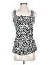 White House Black Market Silver Sleeveless Top Size S - photo 1