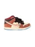 Nike Graphic Brown Tan Sneakers Size 5 1/2 - photo 1