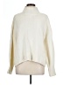 Gap Solid Ivory Turtleneck Sweater Size L - photo 1