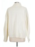 Gap Solid Ivory Turtleneck Sweater Size L - photo 2