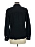 Ecru 100% Tencel Black Long Sleeve Button-Down Shirt Size M - photo 2