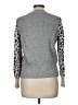 Madewell Animal Print Gray Pullover Sweater Size M - photo 2