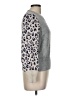 Madewell Animal Print Gray Pullover Sweater Size M - photo 4