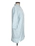 Shinestar 100% Rayon Blue 3/4 Sleeve Button-Down Shirt Size M - photo 4