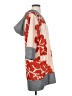 Karen Zambos 100% Polyester Orange Poncho Size S - photo 4