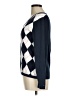 Tommy Hilfiger 100% Cotton Argyle Blue Pullover Sweater Size M - photo 5