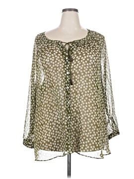Lane Bryant Long Sleeve Blouse
